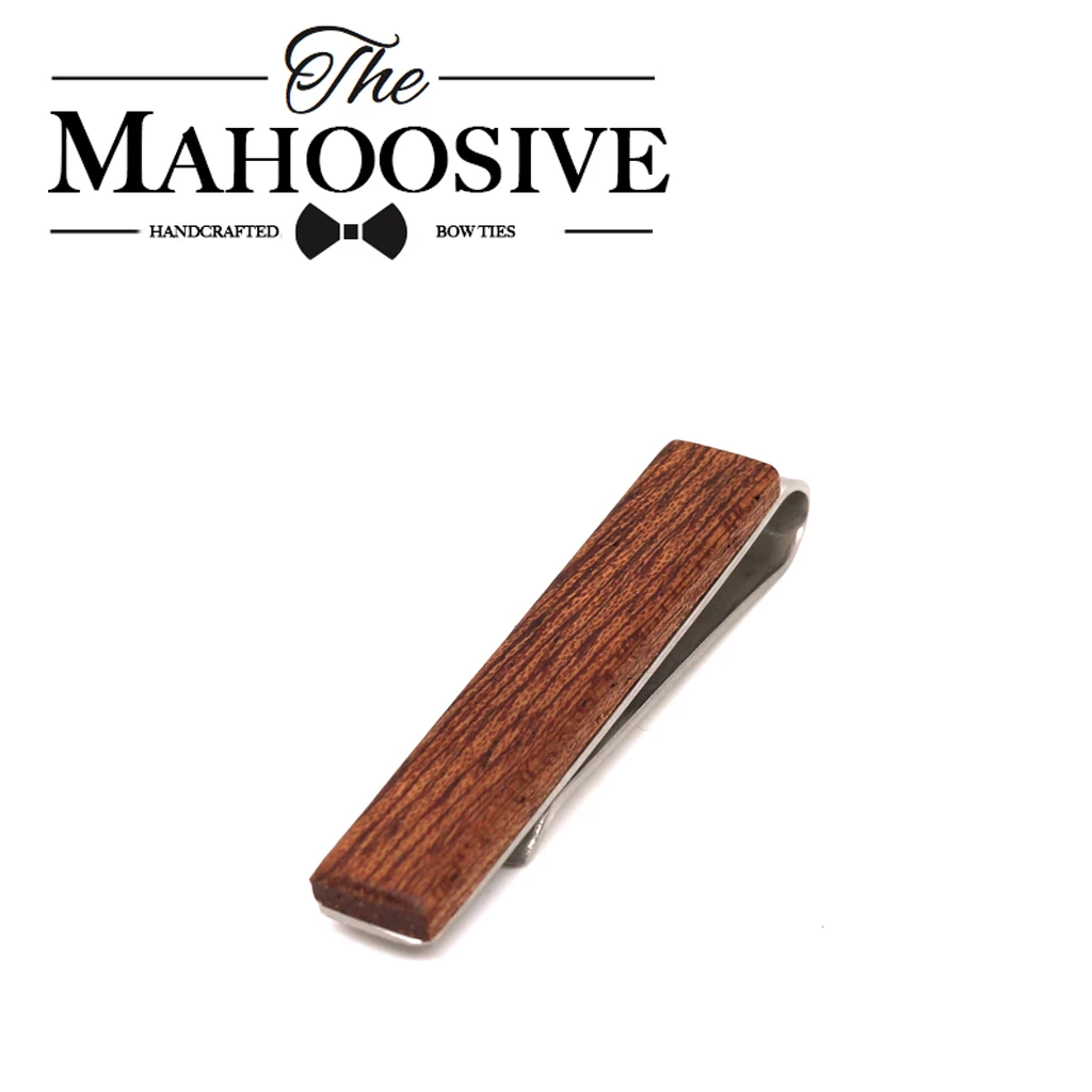 Деревянные зажимы для галстука Mahoosive мужчин деревянные в подарок wood tie ties tiesties