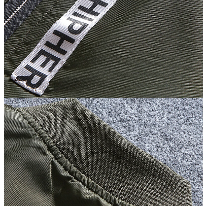 Мужская куртка-бомбер Повседневная однотонная куртка высокого качества на весну