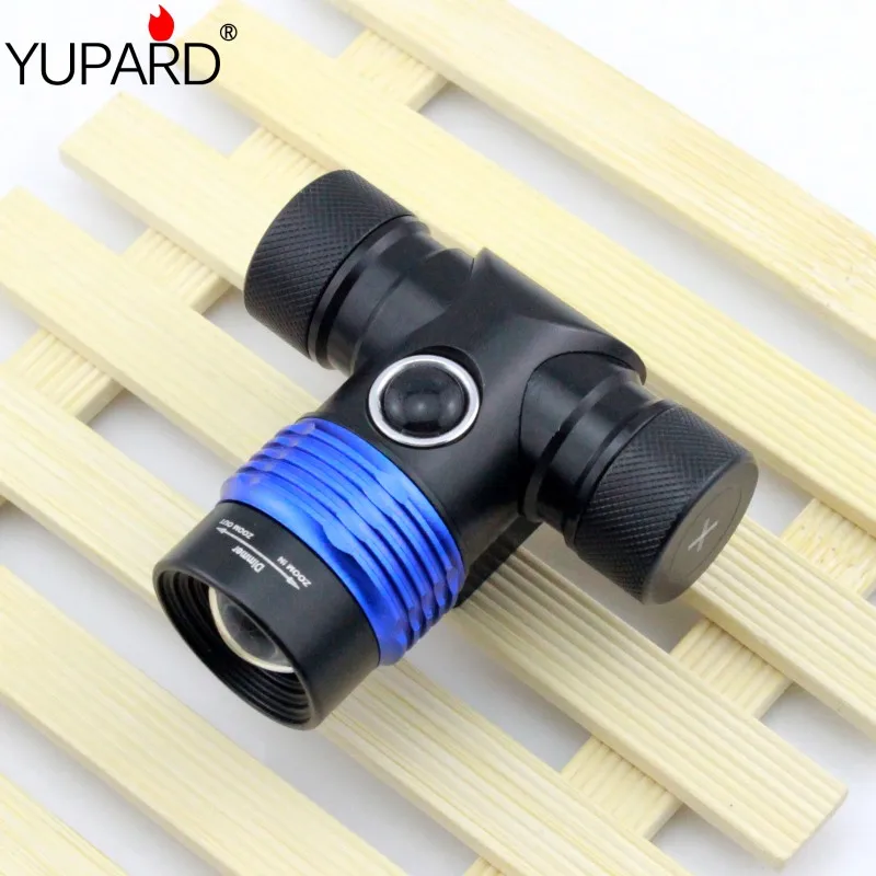 Налобный фонарь YUPARD XM L XML T6 светодиодный регулируемый масштабируемый с