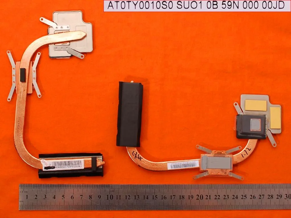 Новый ноутбук вентилятор охлаждения для lenovo G50 70 G40 30 45AT Z50 Z40 (только радиатор) PN: