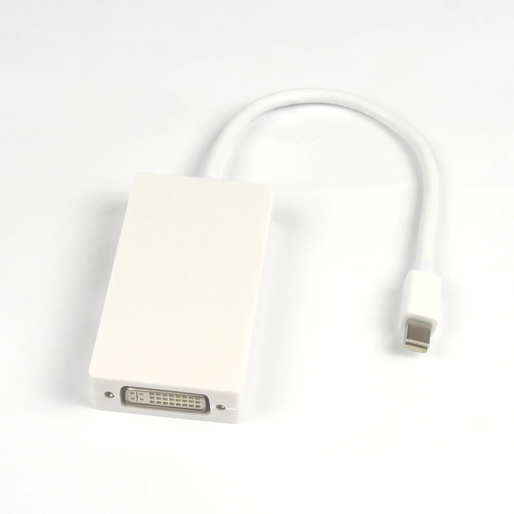 Адаптер MINI DP на HDMI и VGA/DVI 3 в 1|Кабели передачи данных| |