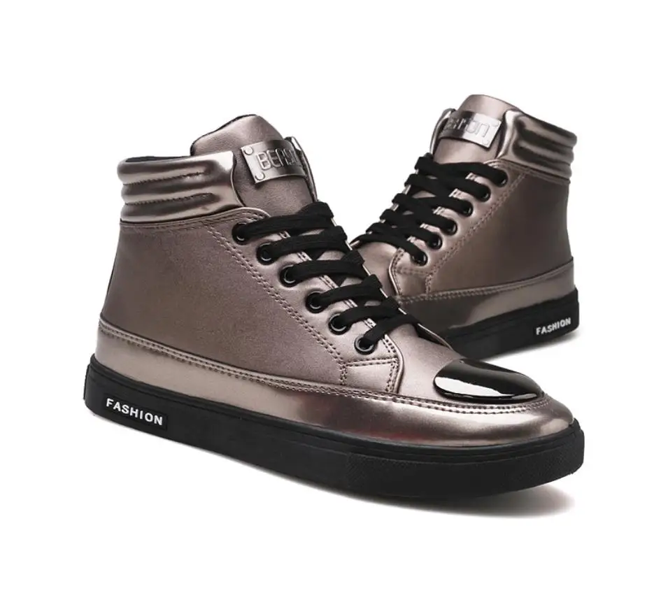 2018 модная мужская деловая повседневная обувь мартинсы ботильоны высокая для