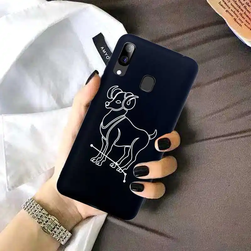Mokoemi Fashion Pattern Zodiac Signs Soft 5.9&quotFor Samsung Galaxy A40 Case For Cell Phone Cover |