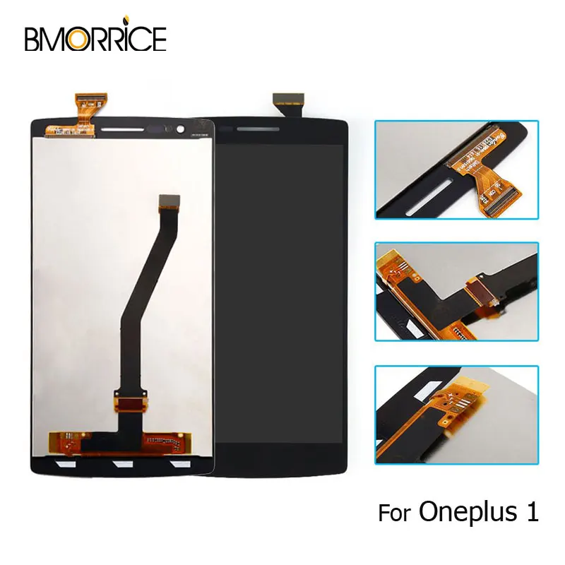 Для OnePlus One Plus 1 + A0001 ЖК дисплей кодирующий преобразователь сенсорного экрана в