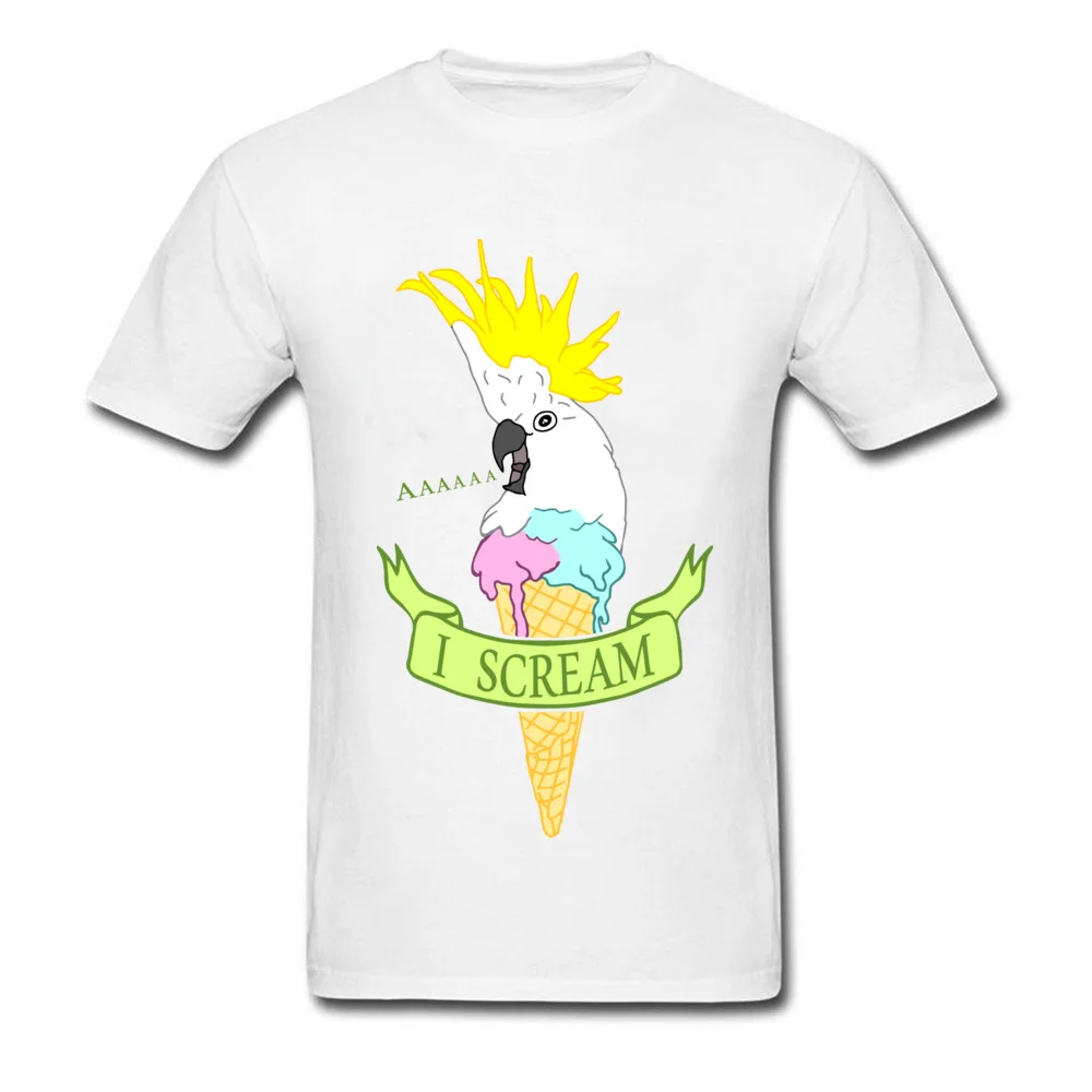 Забавная футболка с надписью I Scream Мужская принтом мороженое подарок на день