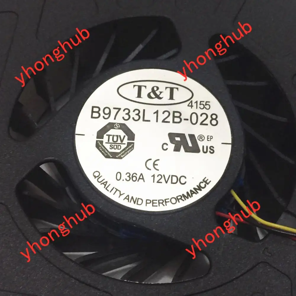 T & B9733L12B 028 GT60 GT683 GT70 GX660 Вентилятор охлаждения процессора|cpu fan|fan cpulaptop cpu fan |