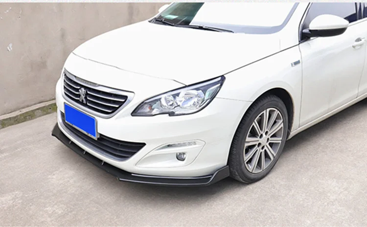 Для peugeot 408 Body kit спойлер- для peugeot 408 ABS задний спойлер передний бампер диффузор защитные бамперы