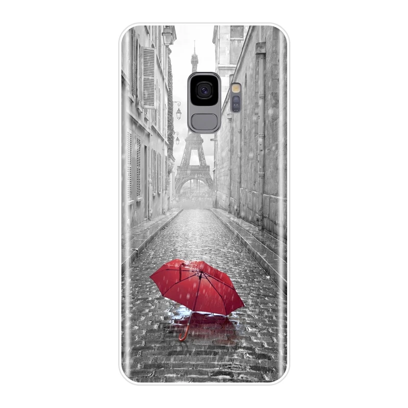 Задняя крышка из ТПУ для Samsung Galaxy S8 S9 Plus S5 S6 S7 Edge мягкий силиконовый чехол с