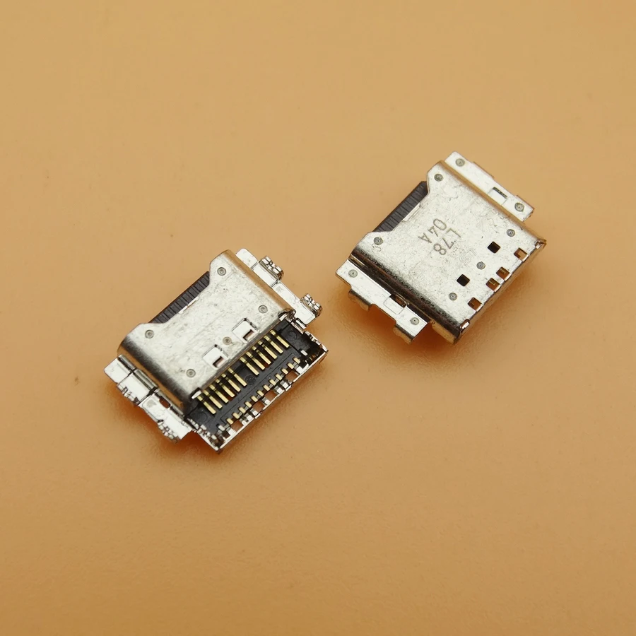 10 шт./Лот USB-коннектор для зарядного порта Samsung Galaxy Tab A 8 0 A2 T380 T385 A9 A920 A920F 2018 разъем