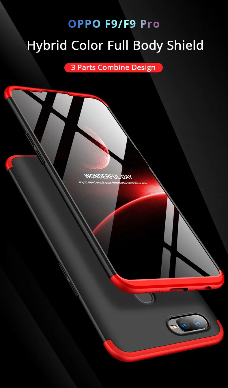 Высококачественный защитный чехол для OPPO F7 чехол TPFIX ПК Жесткий 360 полноразмерный защитный чехол-Обложка для OPPO A83 A79 A75 A73 F5 Молодежные F3 F1S R15 R11 R11S плюс K1 R17 F9