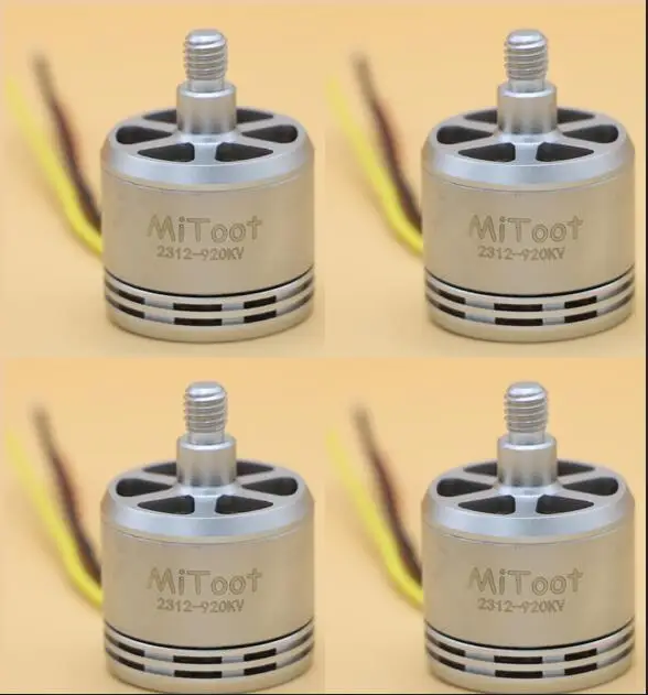 4 Motor 4 шт./лот MARSPOWER MX2212 920KV бесщеточный мотор 2CW 2CCW DJI Phantom 1/2 F330 F450 F550 Квадрокоптер с дистанционным управлением - Цвет: 4 Motor