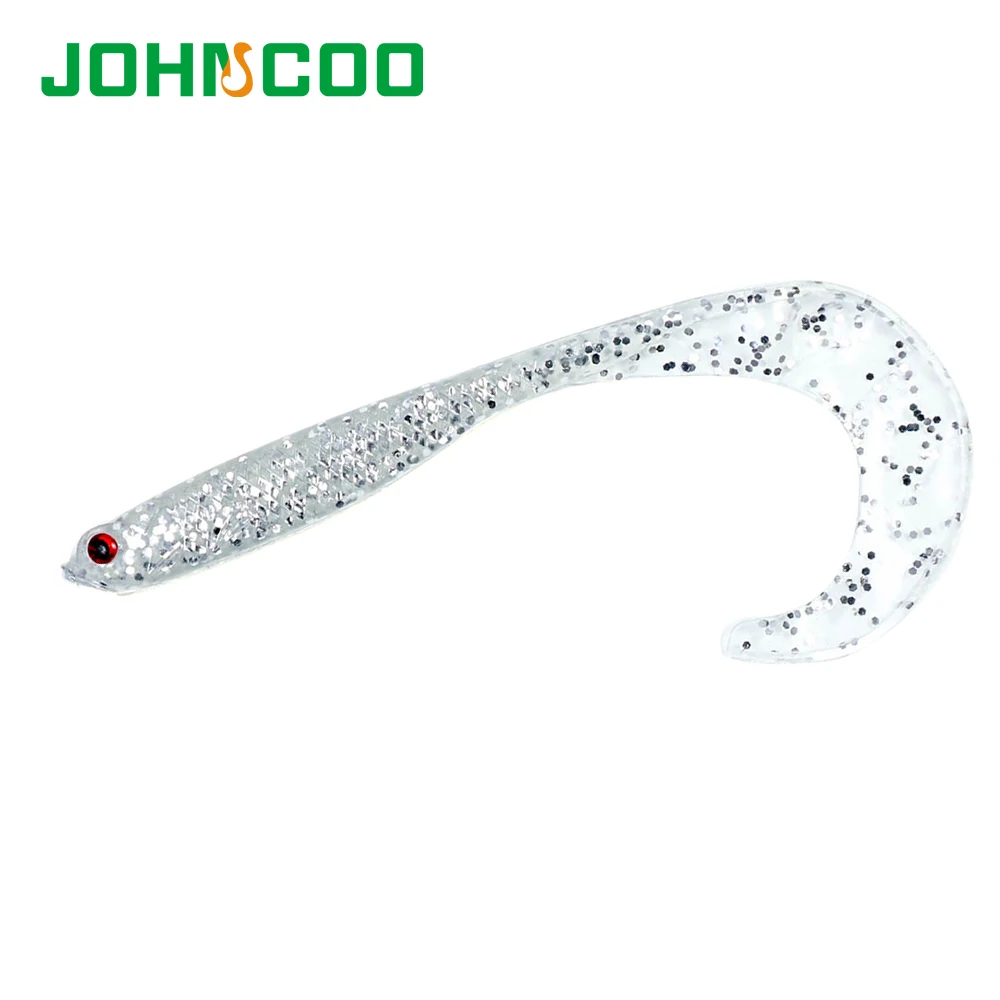 JOHNCOO 12 шт. Мягкая приманка рыболовная Grub Worm Isca искусственная см 6 г силиконовая для