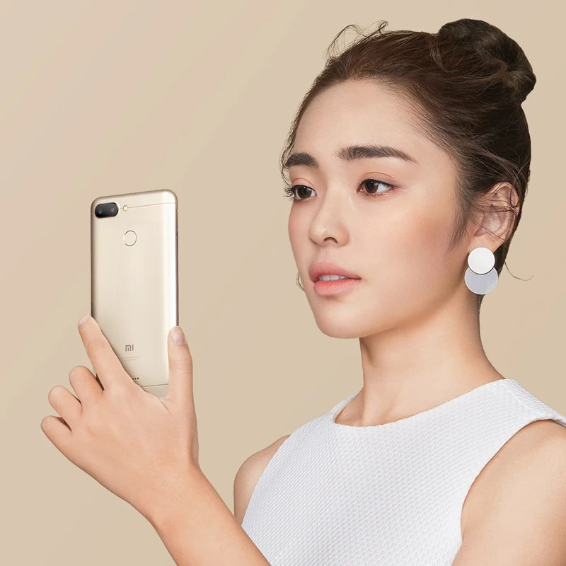 Original Xiaomi Redmi 6 3GB RAM 32GB ROM Helio P22 Octa Core 5.45&quot 1440x720 3000mAh Face ID Dual Camera 12MP+500MP Cellphone | Мобильные