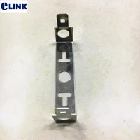 10pcs 1 units stainless steel frame for 10pairs telephone voice module snap in terminal block thickened blank patch panel elink