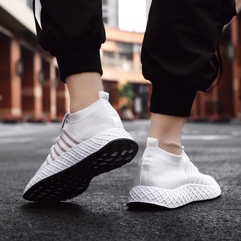 Men Running Shoes Breathable Outdoor Sports Lightweight Sneakers for mens Comfortable Athletic Training Footwear 2019 new | Обувь