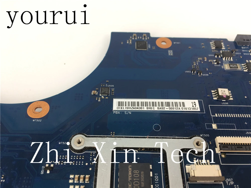 Yourui для Samsung R580 материнская плата ноутбука BA92-06761A DDR3 Протестирована хорошо -