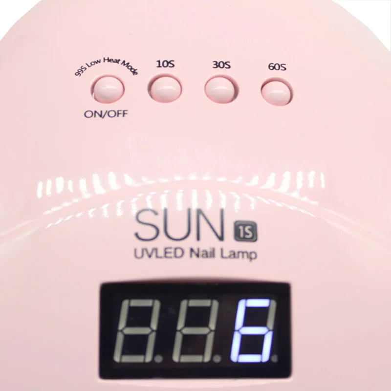 SUN1S профессиональный светодиодный/УФ лампа 24 Вт/48 Вт Сушилка для ногтей Гель-лак маникюрный аппарат для отверждения ногтей гель-арт инструмент
