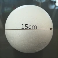 15cm 4pcs white modelling polystyrene styrofoam foam balls party christmas decorative diy craft balls 150mm 5 9inch