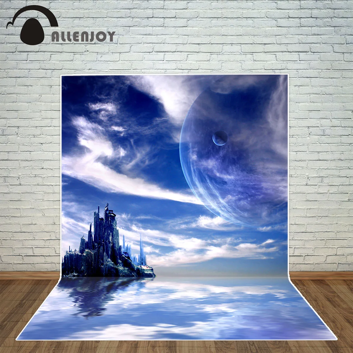 Allenjoy фотография Фон грубые пики огромная планета спокойствие фотостудия