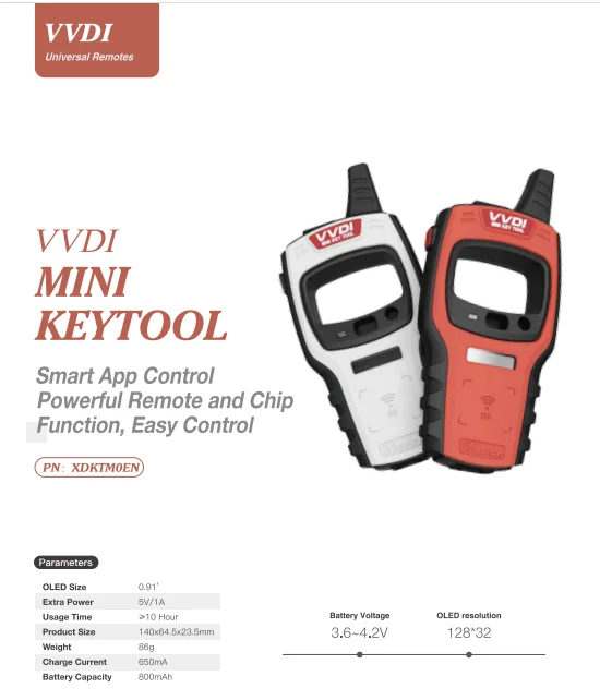 Xhorse VVDI мини ключ инструмент удаленный ключ программист Поддержка IOS/Android бесплатно 96bit 48 чип клон с 15 шт. VVDI чипы