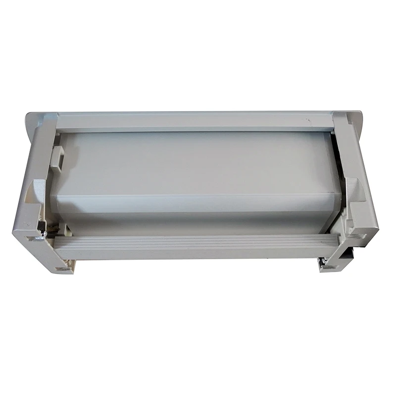 Серебряная новая ручная переворачивающаяся настольная розетка для