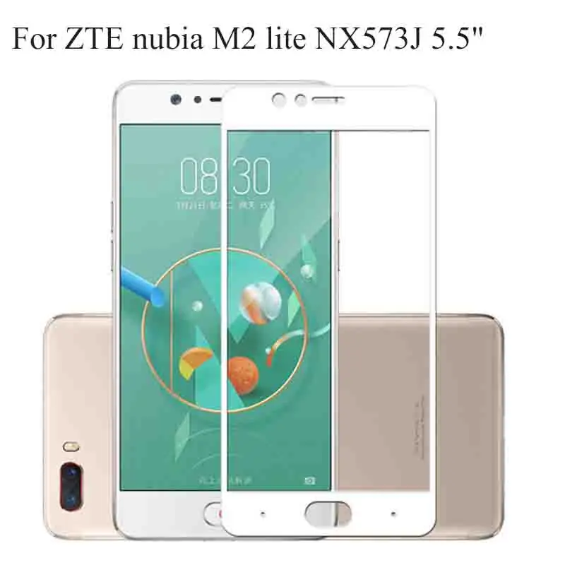 2 шт. Защита экрана для ZTE nubia M2 lite NX573J NX 573J закаленное стекло защита с полным