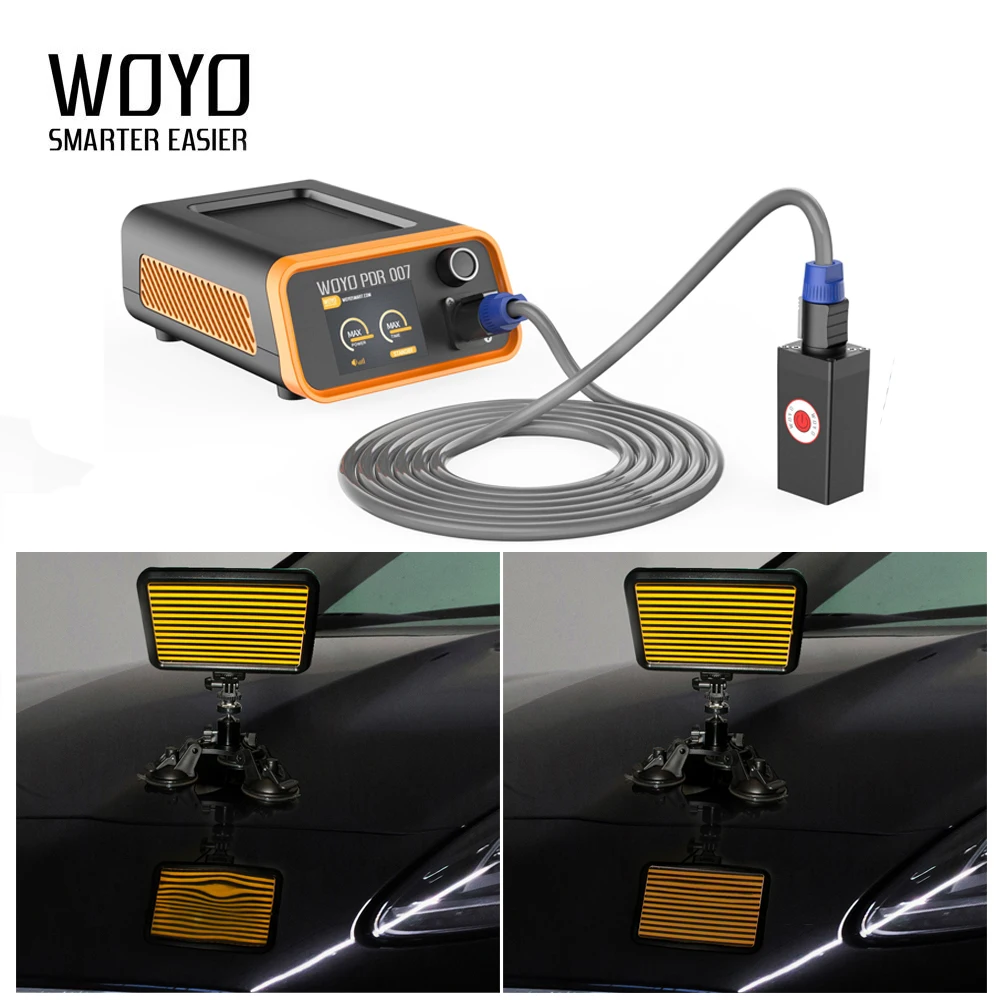 Индукционный нагреватель для ремонта вмятин без покраски WOYO PDR007 набор