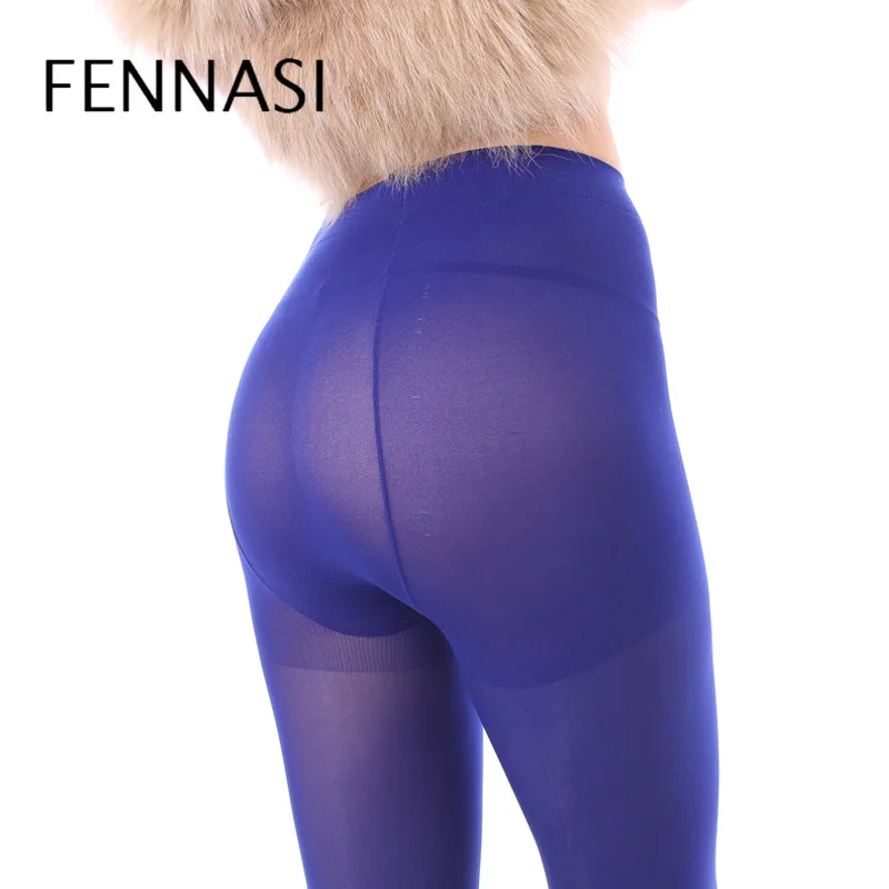 Сексуальные колготки FENNASI карамельных цветов женские Nylons белые Fantasy цветные