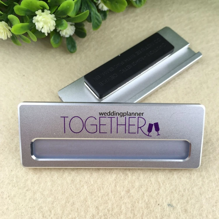 5 шт. магнитные именные знаки для персонала размером 70 х26 мм|badge holder|name badge holdername