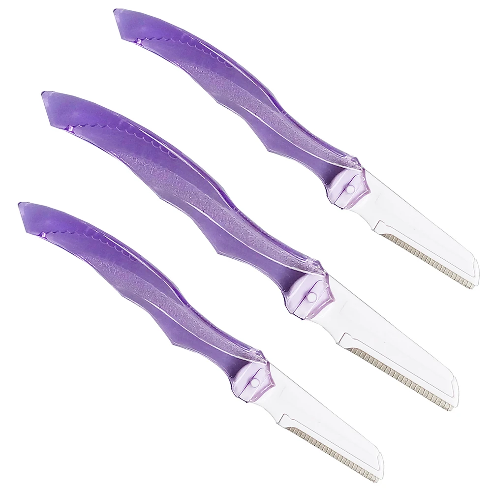 3 шт./компл. Бритва для бровей средство удаления волос лица Триммер Косметика Мини