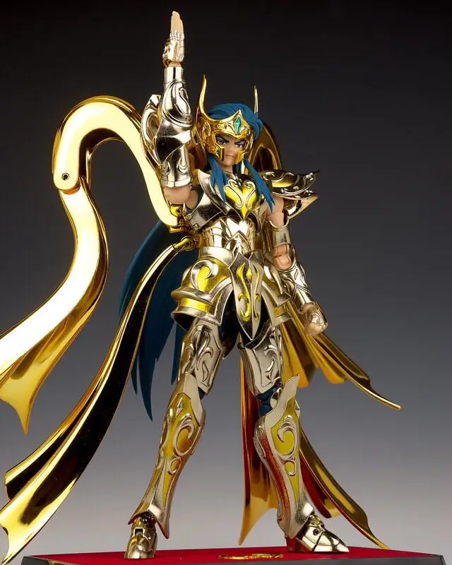 GT великолепные игрушки модель Aquarius Camus soul of god ST Seiya металлическая Броня Ткань Миф золото Ex 2,0 фигурка