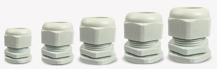 Нейлон Кабельные Вводы PG9 Пластик Водонепроницаемый IP68 пыле-wire суставов 10 шт