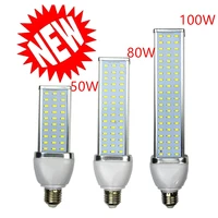 new 1pcslot 5730 led lamp corn light 30w 40w 50w 60w 80w 100w led bulb e27 e39 e40 85 265v high brightness energy saving bulb