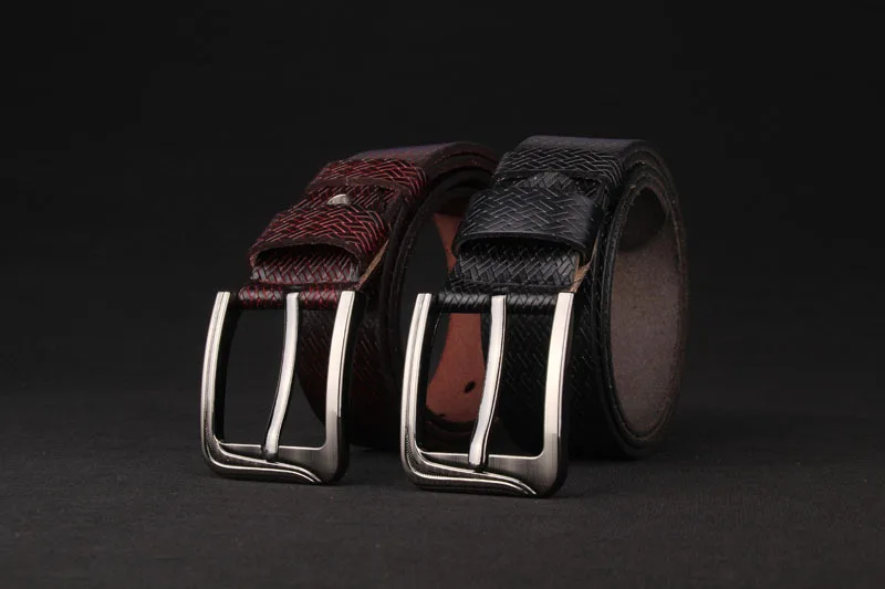 Men's leather fashion leisure men's belt free shipping luxury brand jeans waist and durable | Аксессуары для одежды