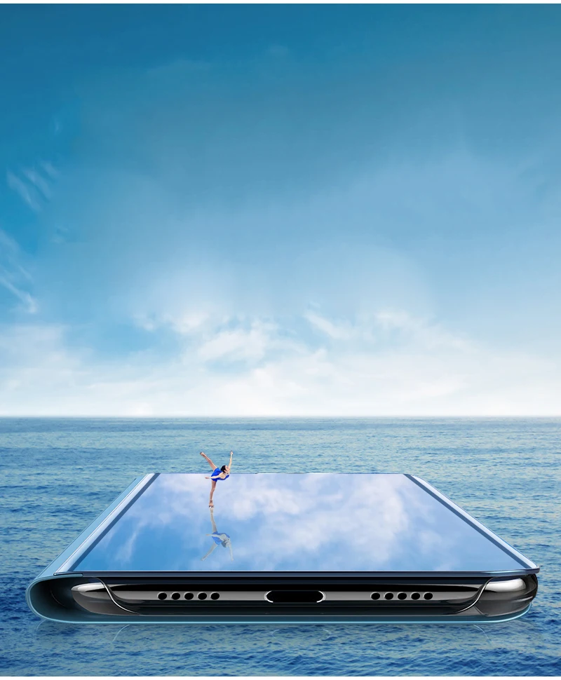 Чехол для huawei mate 20 Pro 20X P20 P30 Pro, умный чехол, откидной прозрачный зеркальный чехол для просмотра mate 20 P 20 30 Pro, чехол Mofi 360, противоударный чехол