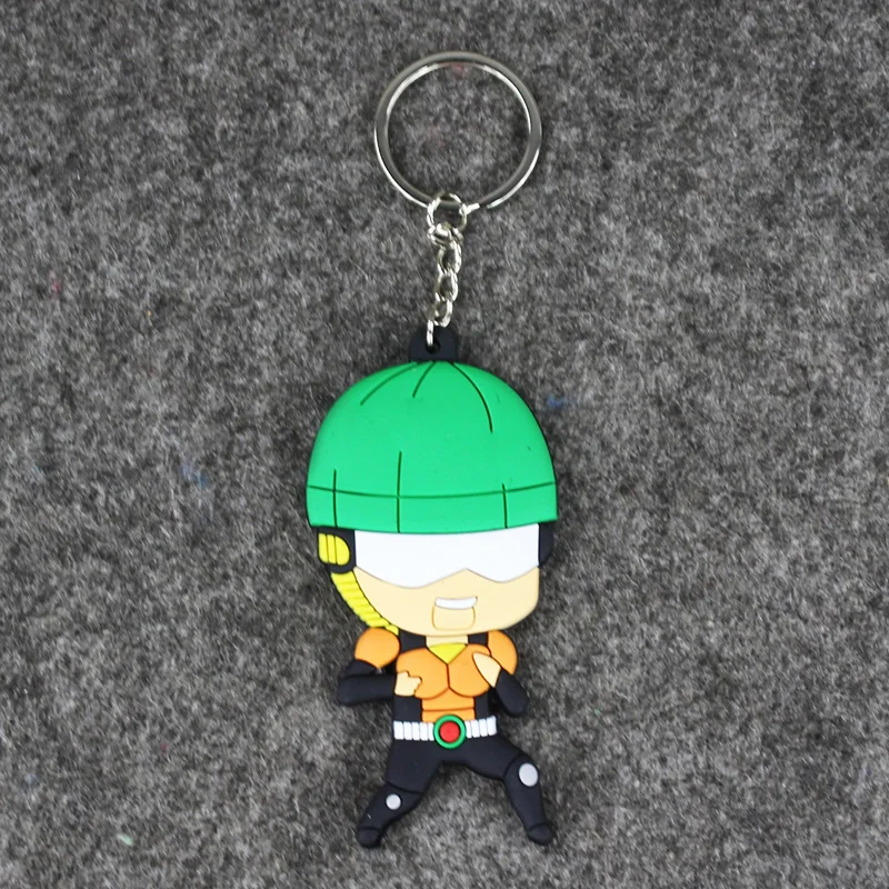 7 шт/лот Аниме ONE PUNCH MAN Saitama Sensei Genos Tatsumaki Tornado of Terror Figure Toys мини брелок подвеска