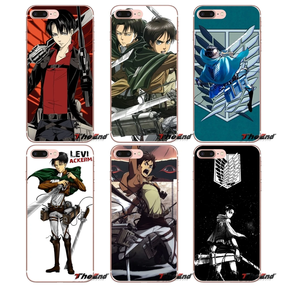 Чехлы для мобильных телефонов с рисунком из аниме attack on titan Levi Huawei Honor 5A lyo-l21 Y6 II