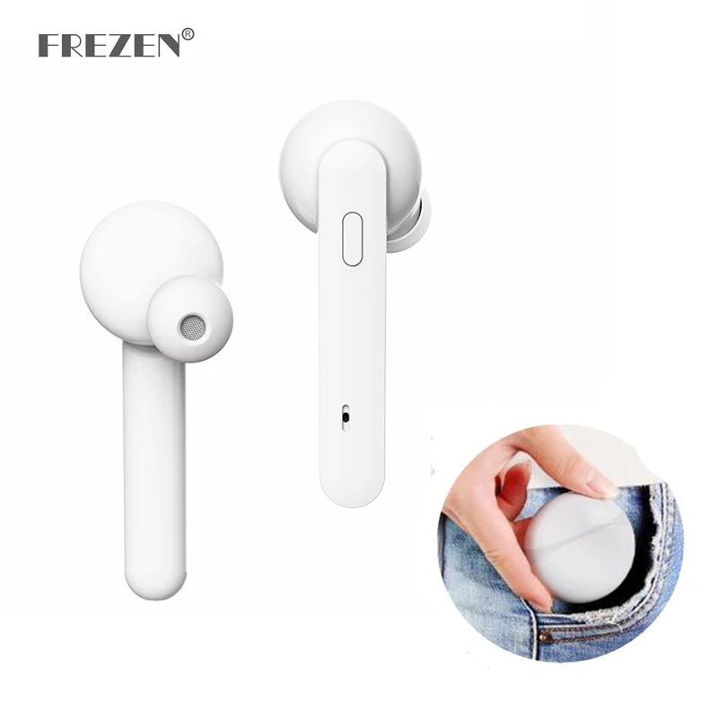 Беспроводные наушники Twins Hi Fi T21 стерео Bluetooth 5 0 Длинные свободные руки в режиме