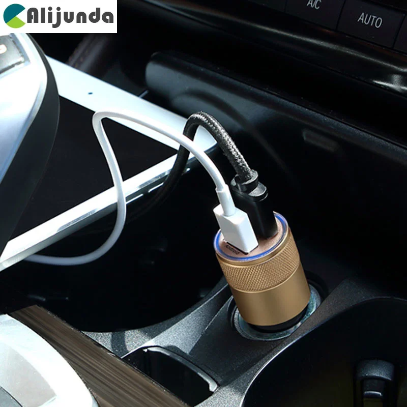 USB Автомобильное зарядное устройство прикуриватель быстрое автомобильное