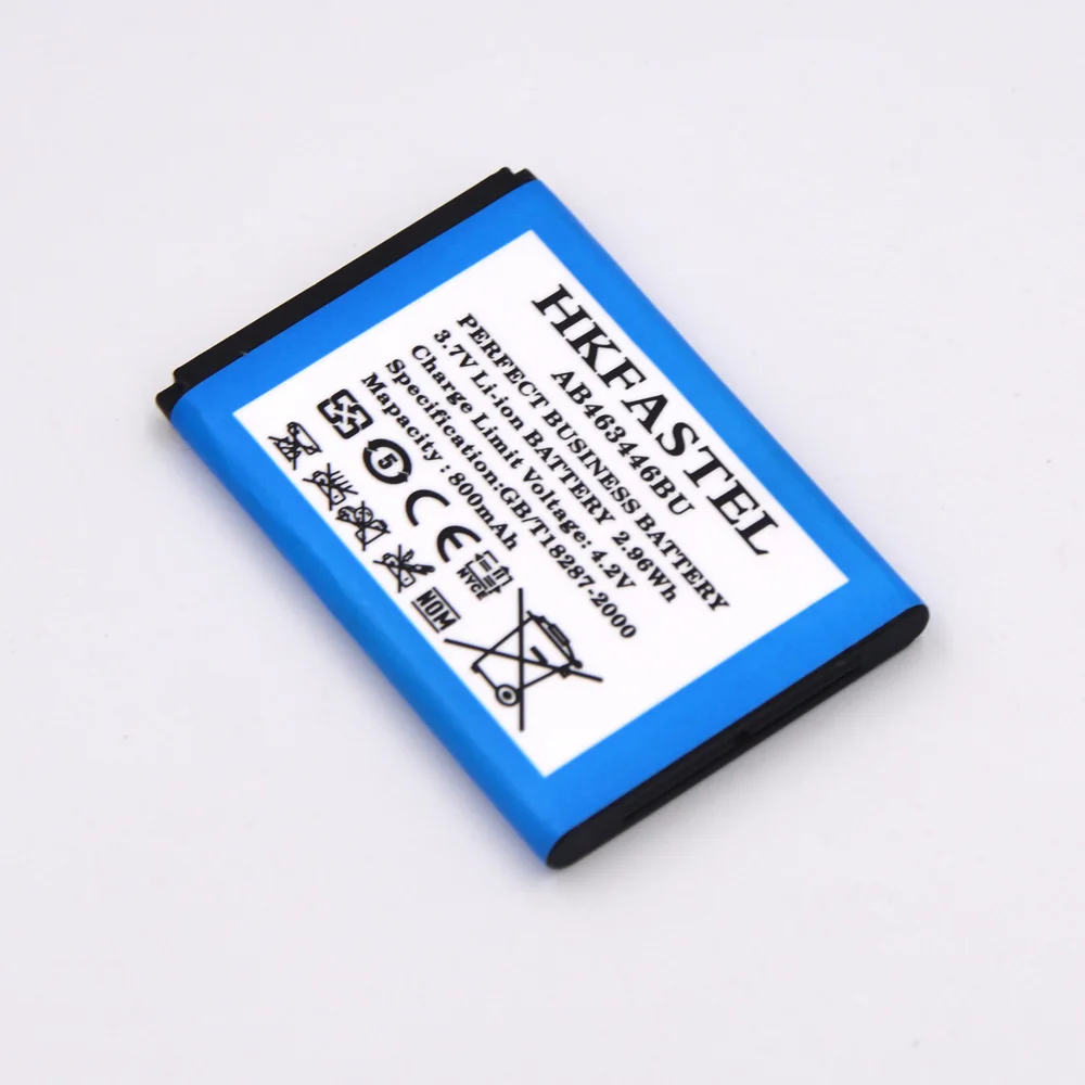 Новый аккумулятор AB463446BU Li Ion Мобильный телефон для Samsung E1150 E1151 E1360 E500 E870 E900M150 M2710 Beat