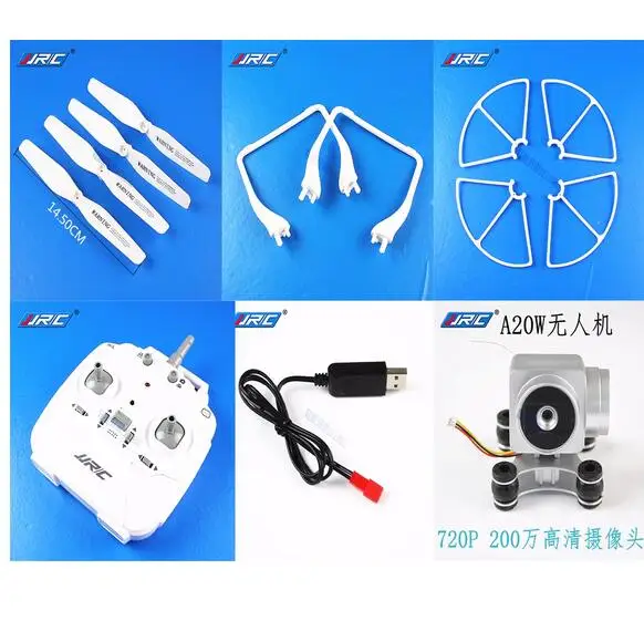 JJRC A20 H68 A8 D68 RC Дрон Квадрокоптер запасные части лезвие двигателя USB зарядное