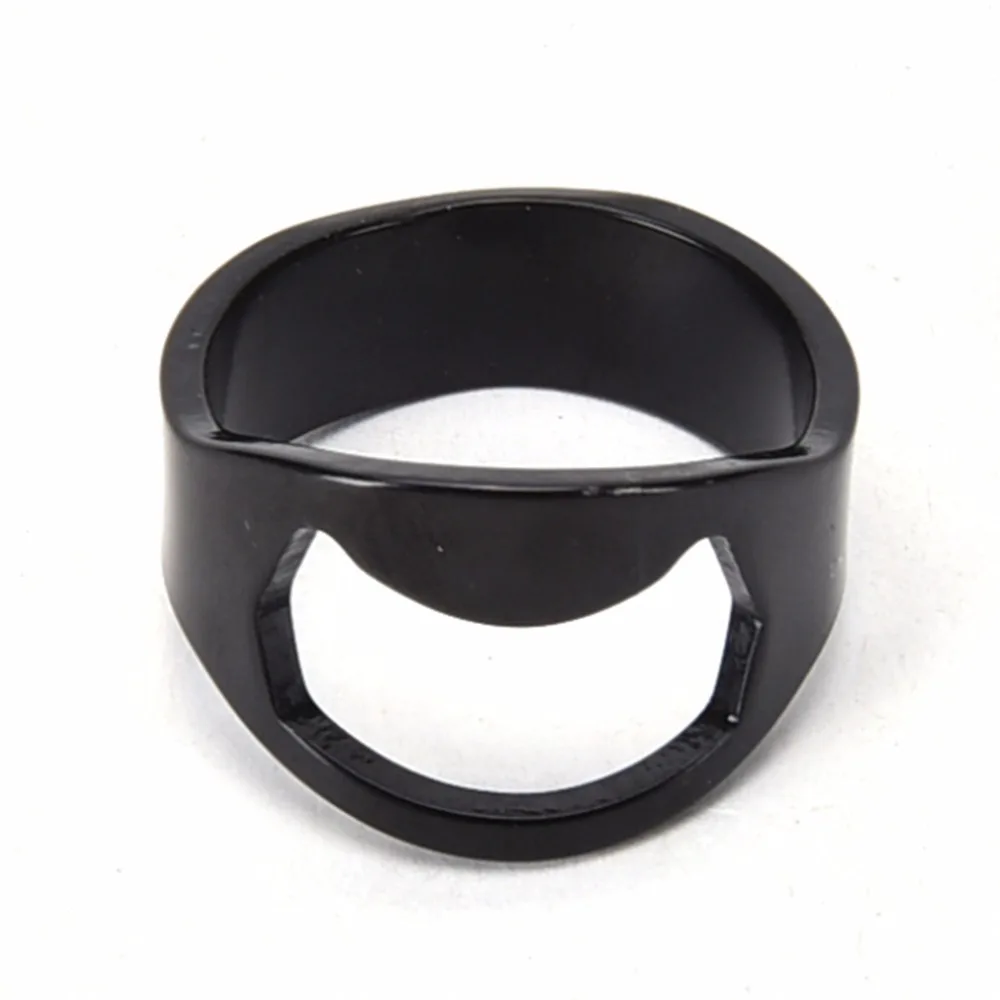 Новая модная открывалка для пивных бутылок из нержавеющей стали кольцо вина