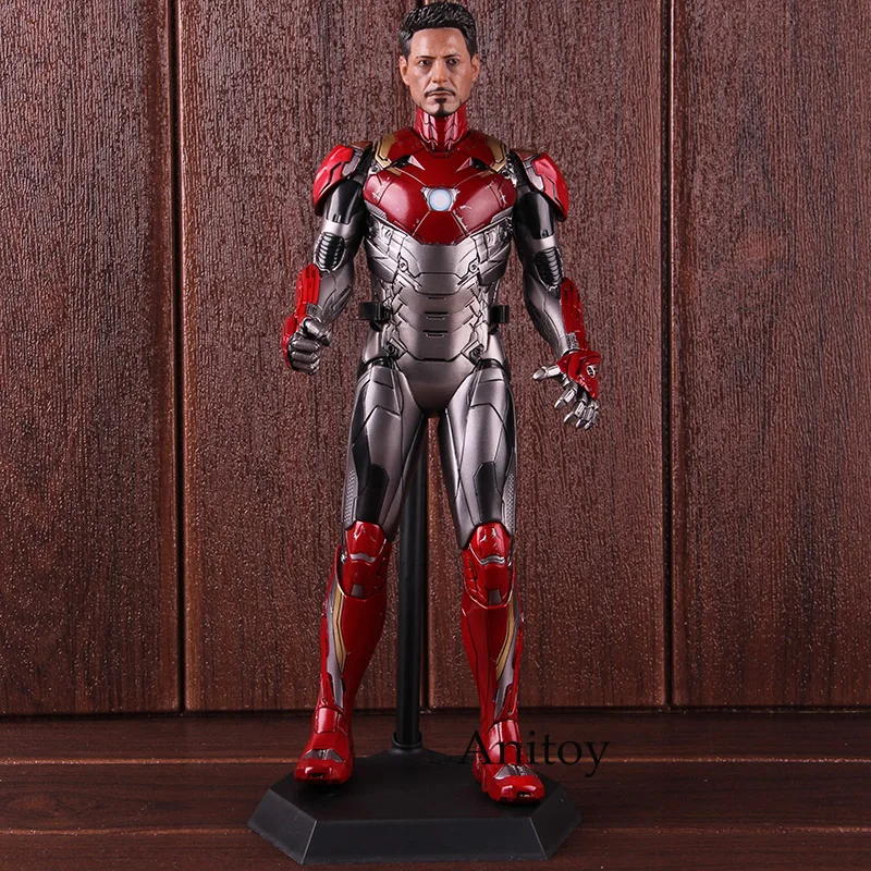 ONE: 6 Железный человек Mark XLVII Mark 47 Сумасшедшие игрушки 1/6 по шкале Железный человек фигурка Коллекционная модель игрушки