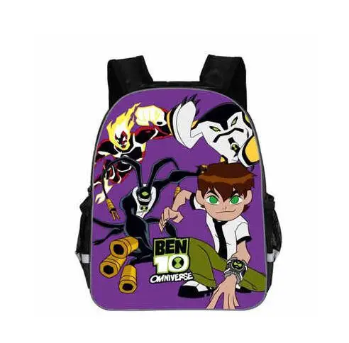 as picture Новые рюкзаки Ben 10 для мальчиков-подростков, мультяшный рюкзак для детей, рюкзаки для книг Mochila - Цвет: as picture