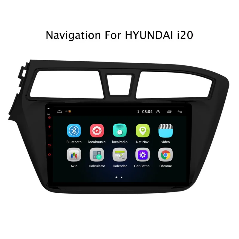 9 &quot2.5D IPS Android 8 1 автомобильный DVD GPS плеер для Hyundai I20 2015 2016 2017 2018 Радио стерео