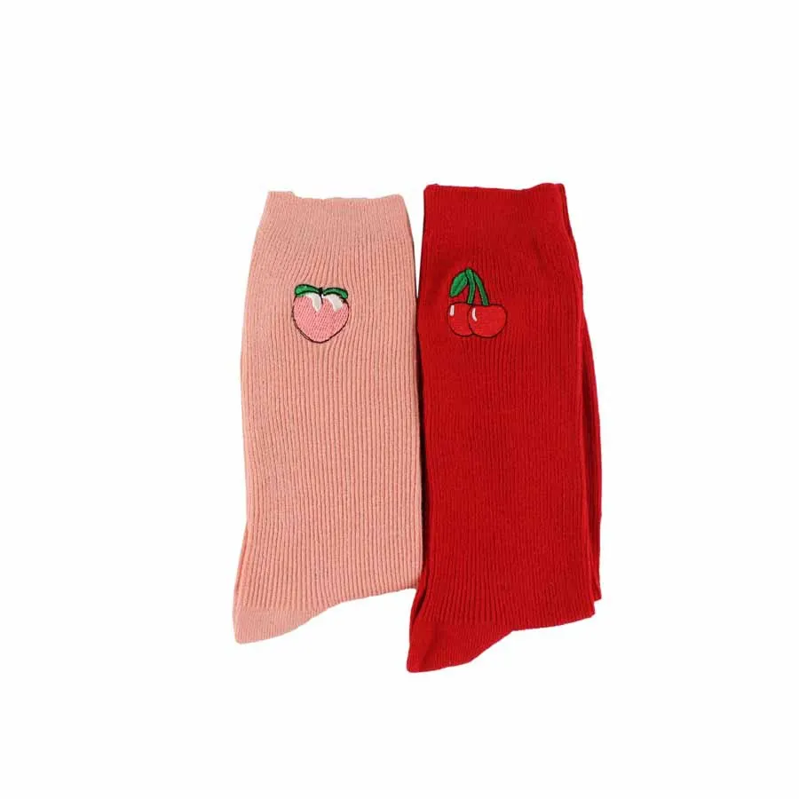 1 пара хлопковых повседневных носков с героями мультфильмов милые носки