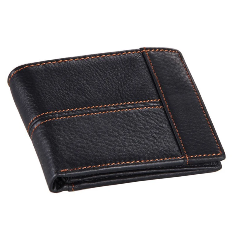 Jisoncase кошельки из натуральной коровьей кожи Bi-fold кошелек Винтаж OL человек высокой