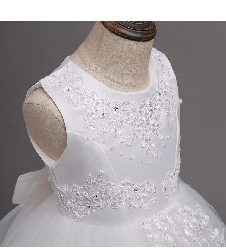 Girls Party Dress Summer Flower Lace Wedding Pageant Dresses Princess Formal Prom Gowns Christmas for Kids 3 5 7 9 11 14 Y | Детская