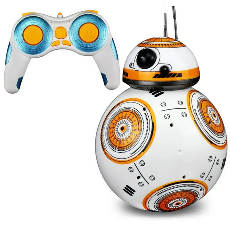 Радиоуправляемый робот шар игрушка BB 8 пульт дистанционного управления Звездные