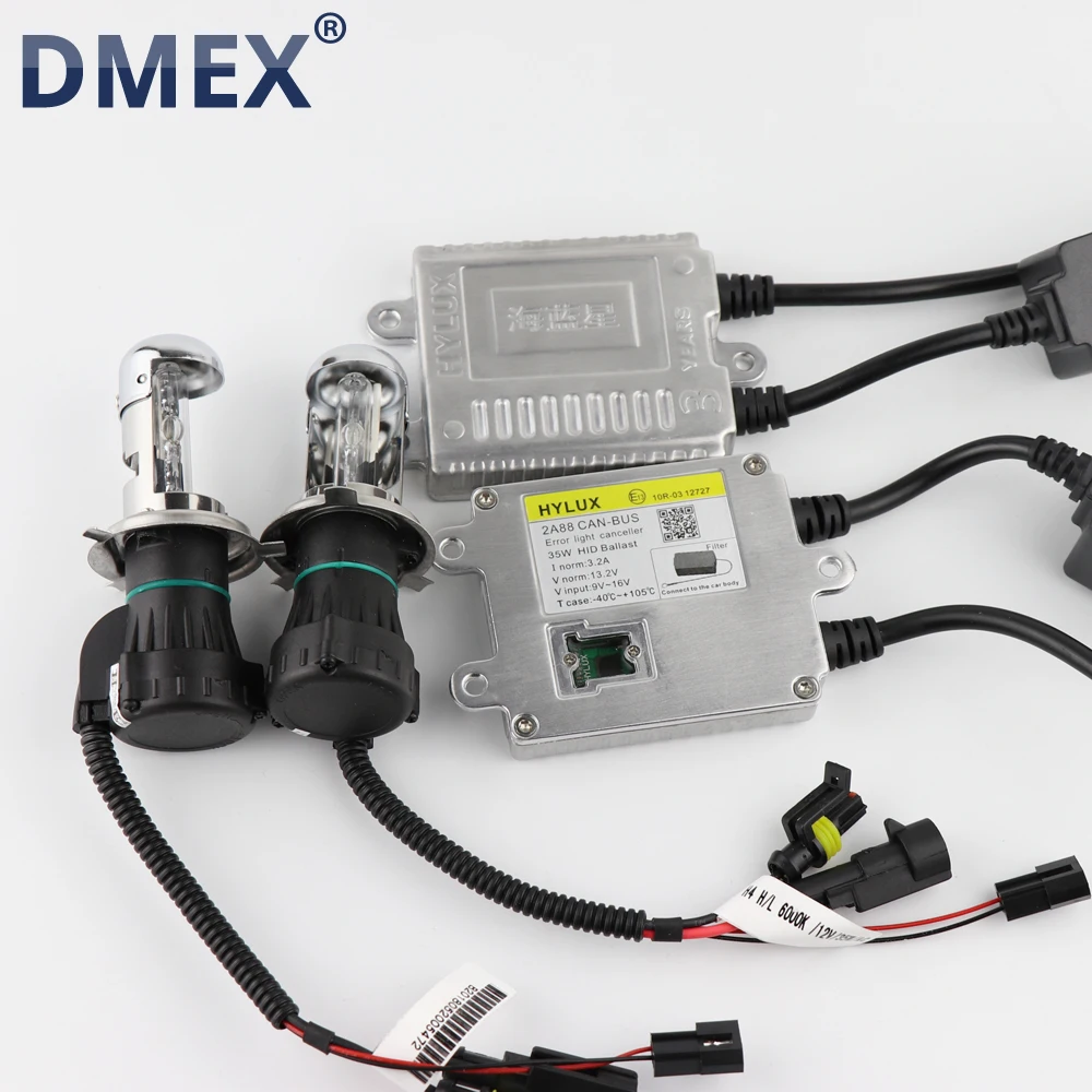 Комплект Ксеноновых супер Canbus DMEX 1 комплект 12 В 24 35 Вт H4 H13 9004 9007 биксеноновые 4300K